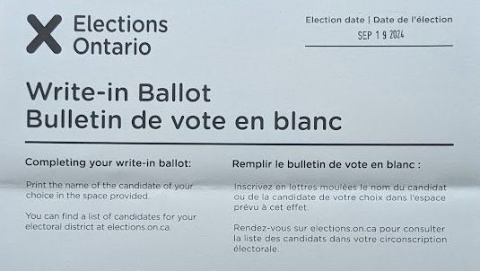 Provincial elections in Ontario